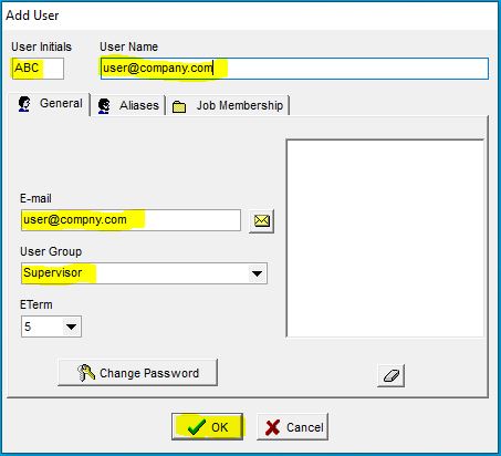 save user