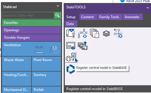 S4R StabiTools register central model