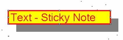 Text Sticky