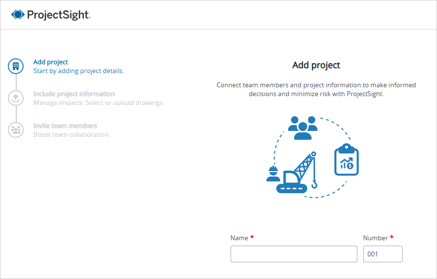Create your project | Trimble Help