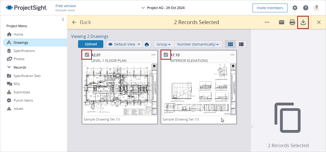 Collaborate in your project | Trimble Help