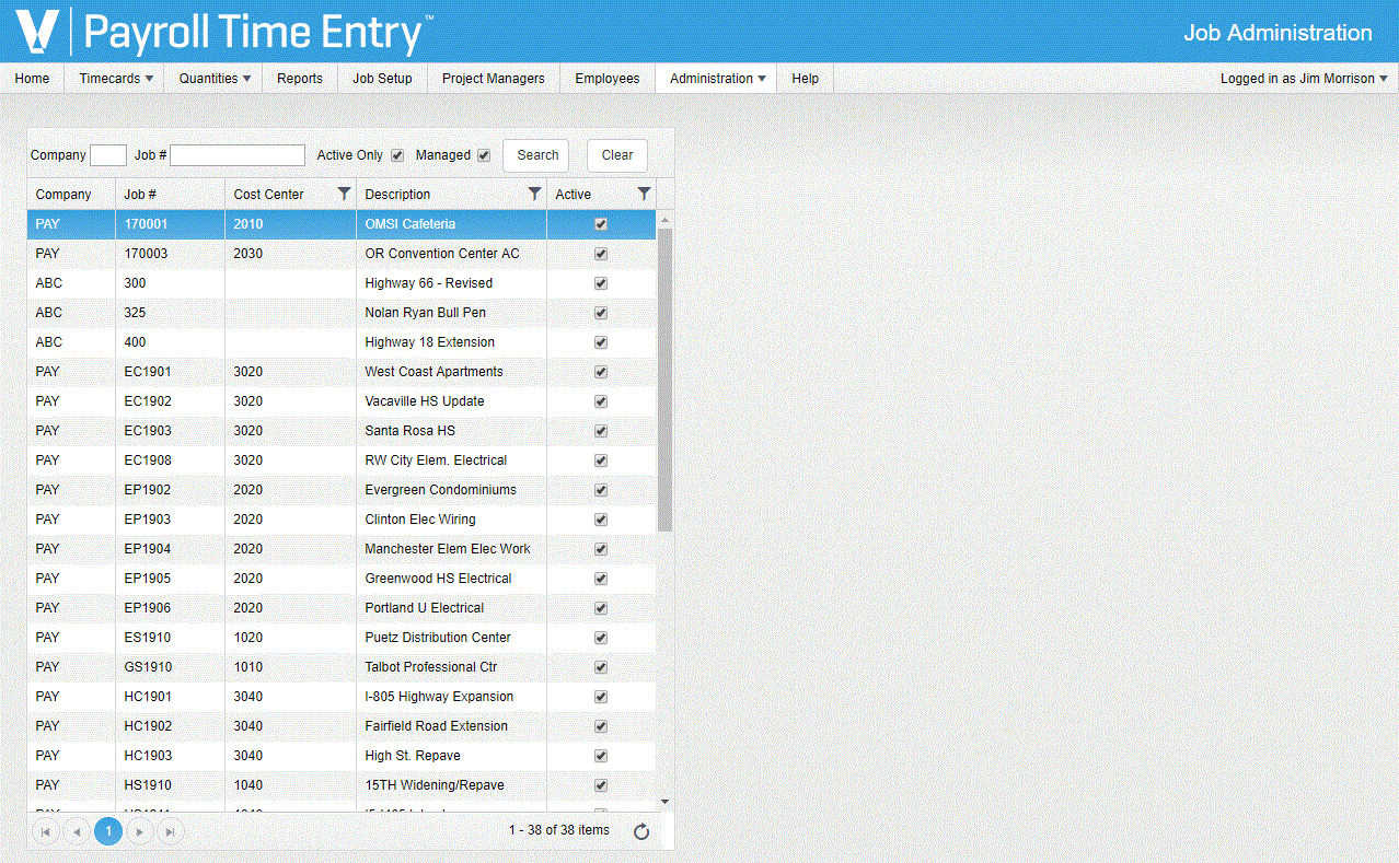 Trimble Jobfile Job Administration | Trimble Help