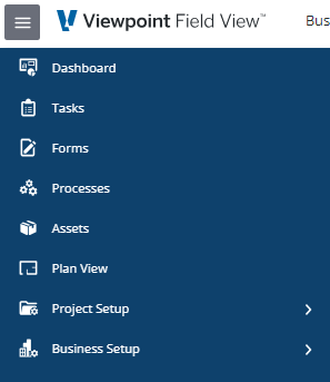 Nouveau menu de navigation Field View