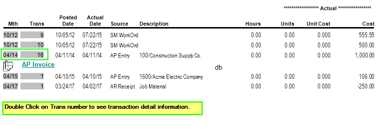 PM Contract Drilldown | Trimble Help